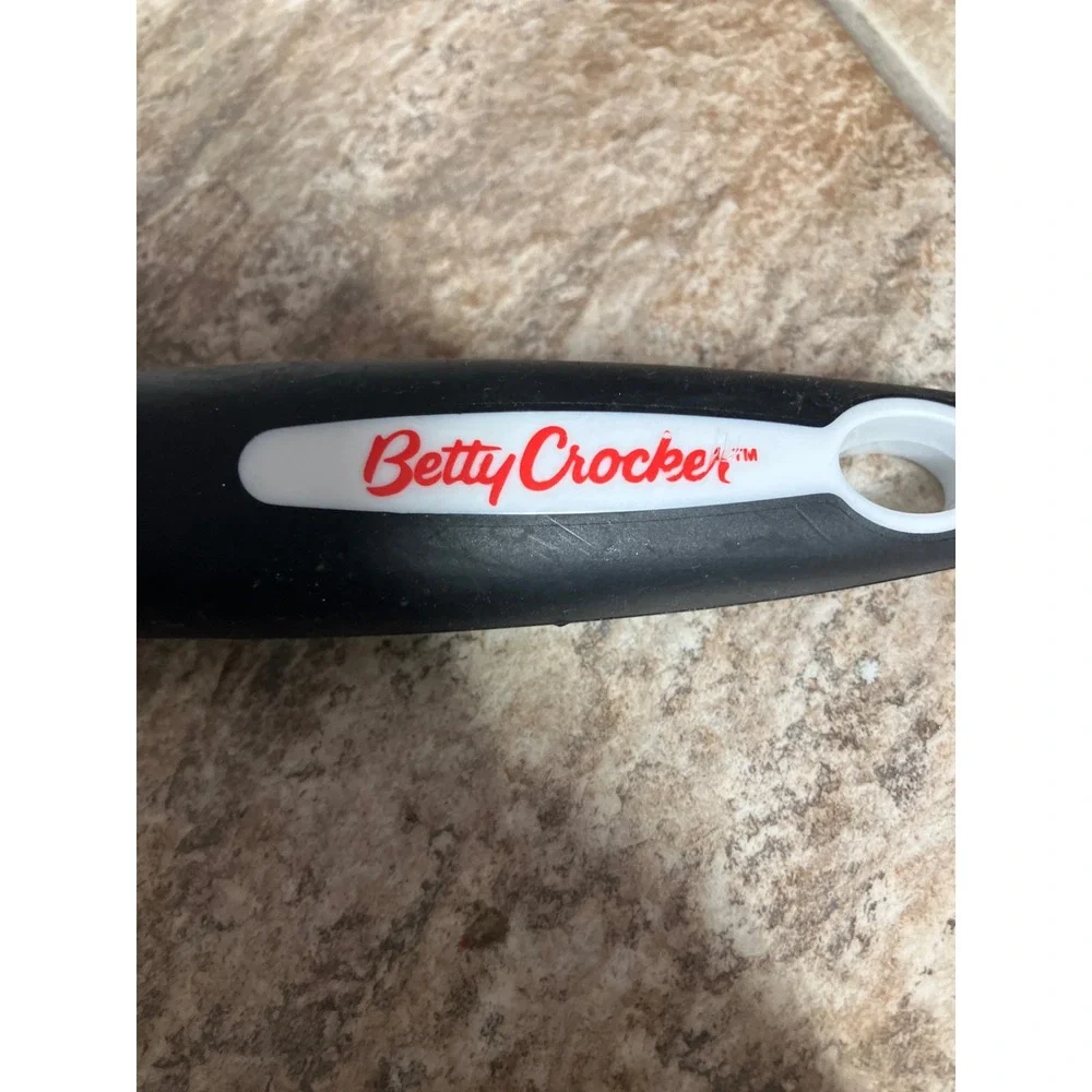 Betty Crocker Black Nylon Pasta Server Spaghetti Fork Ergonomic Handle 12 Inch